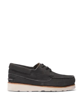 Modern Look 3 Eye Wedge Vibram Lace-Up Boat Shoes