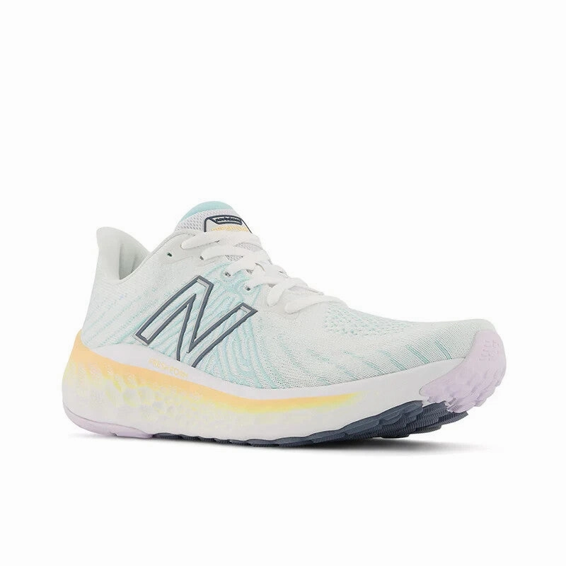 New Balance Fresh Foam X Vongo v5 WVNGOWM5 Women's White Running Shoes EEE4687 stability increase