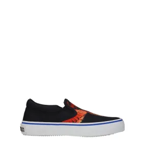 Chill Comfort urban vibe Marcelo Burlon Fabric Slip-On Men's Loafer