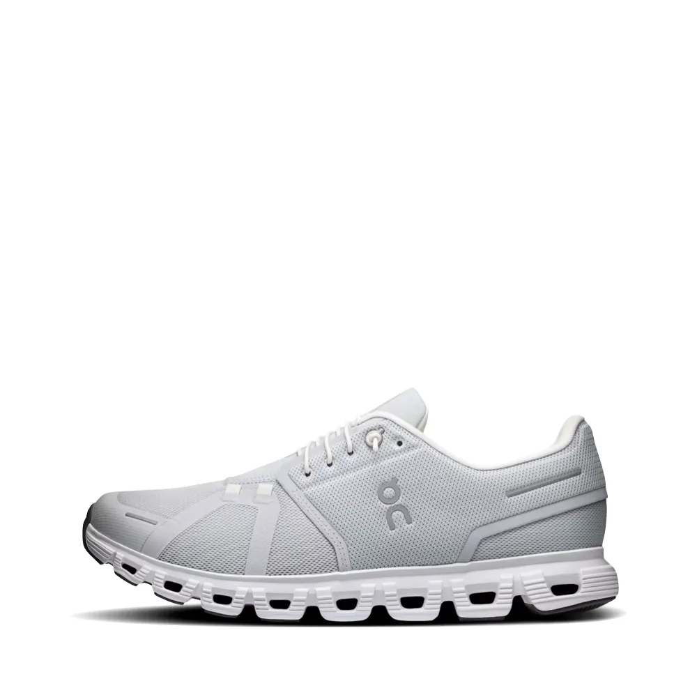 Seamless Upper Design Traction Optimized Grip On Men's Cloud 6 Sneaker in Glacier/White