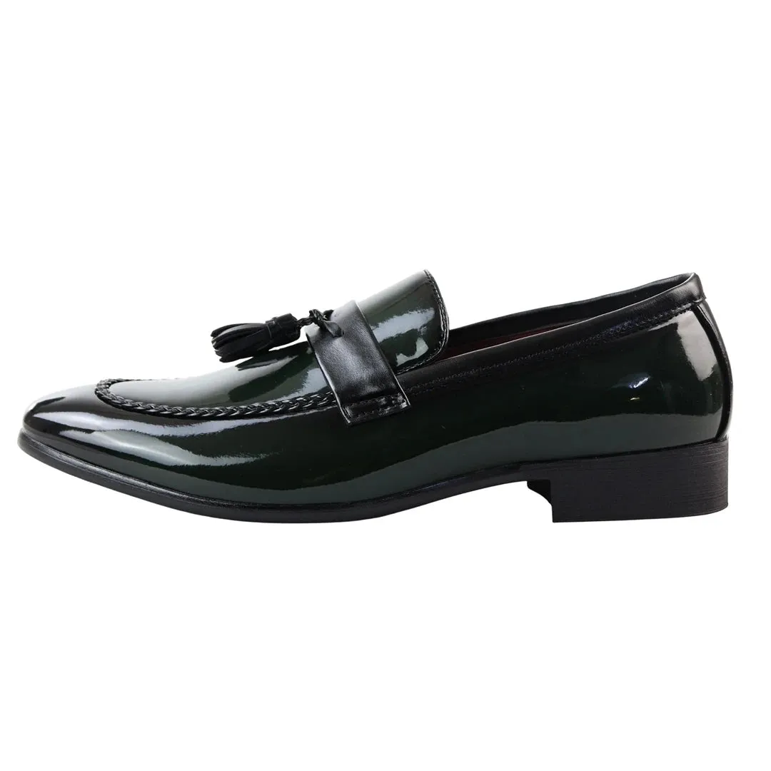 Patent Tassel Slip On Loafers Every Step Cozy Steps