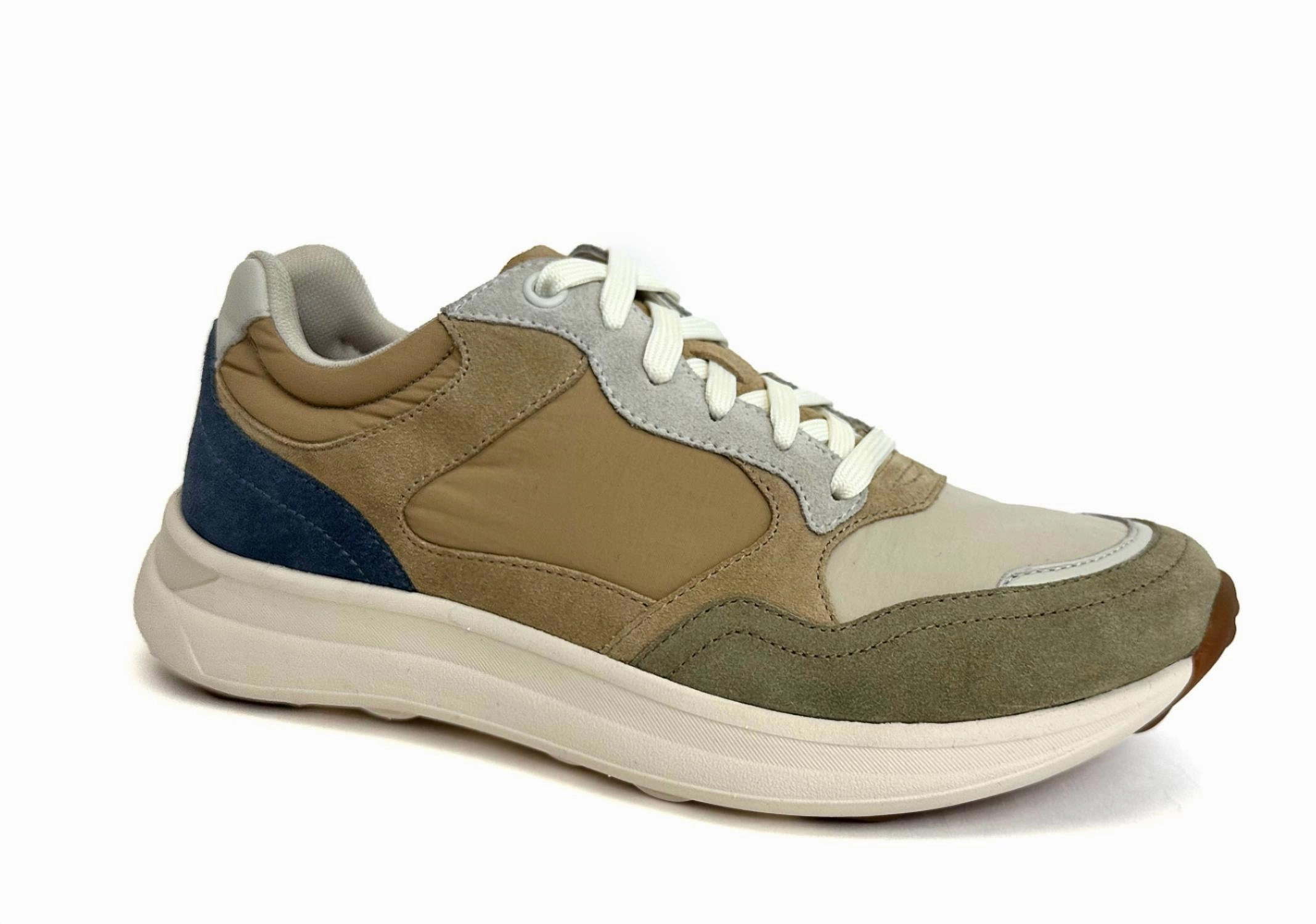 foot - friendly - feature shoes road race Women's Molly Lace Up Sneaker In Tan