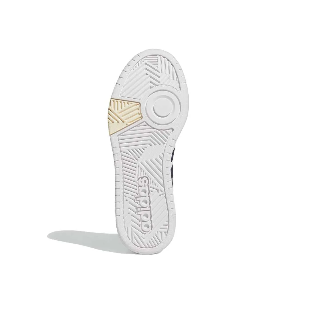 Mesh Upper adidas - Women's Hoops 3.0 Mid Shoes (GW5455)