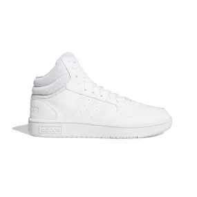 adidas - Women's Hoops 3.0 Mid Shoes (GW5457) DurableMaterial