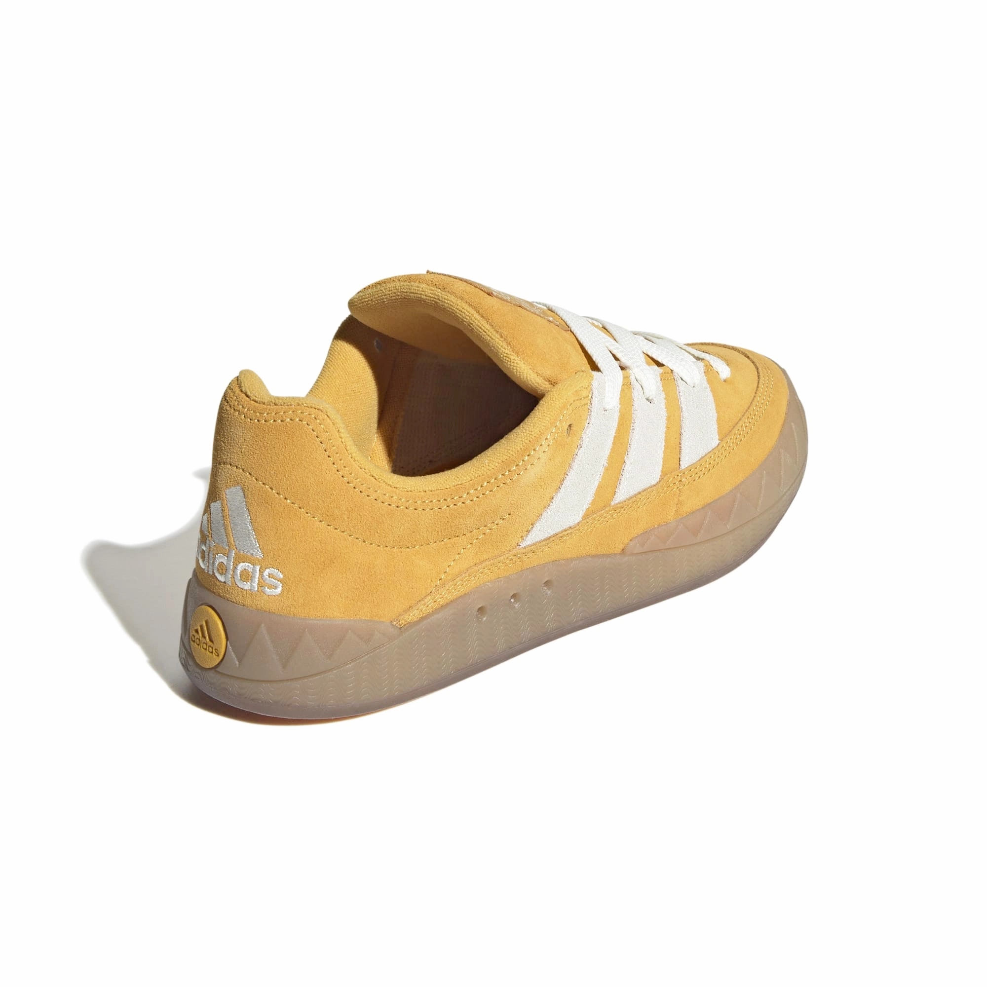 rainy day running Wide Base Adidas Mens Adimatic Shoes 'Preloved Yellow'