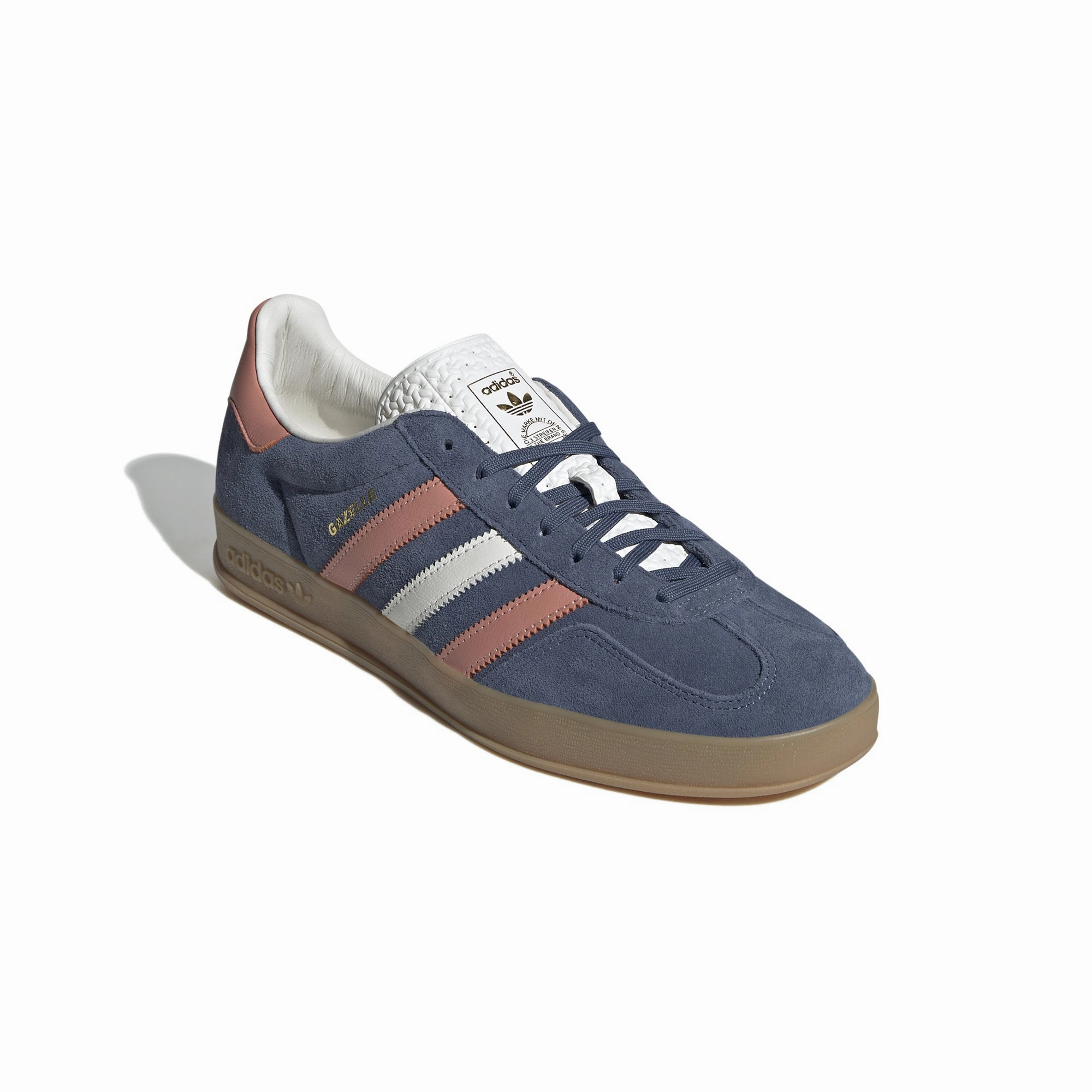 Adidas Mens Gazelle Indoor Shoes Comfort Flexibility Traction Enhancement