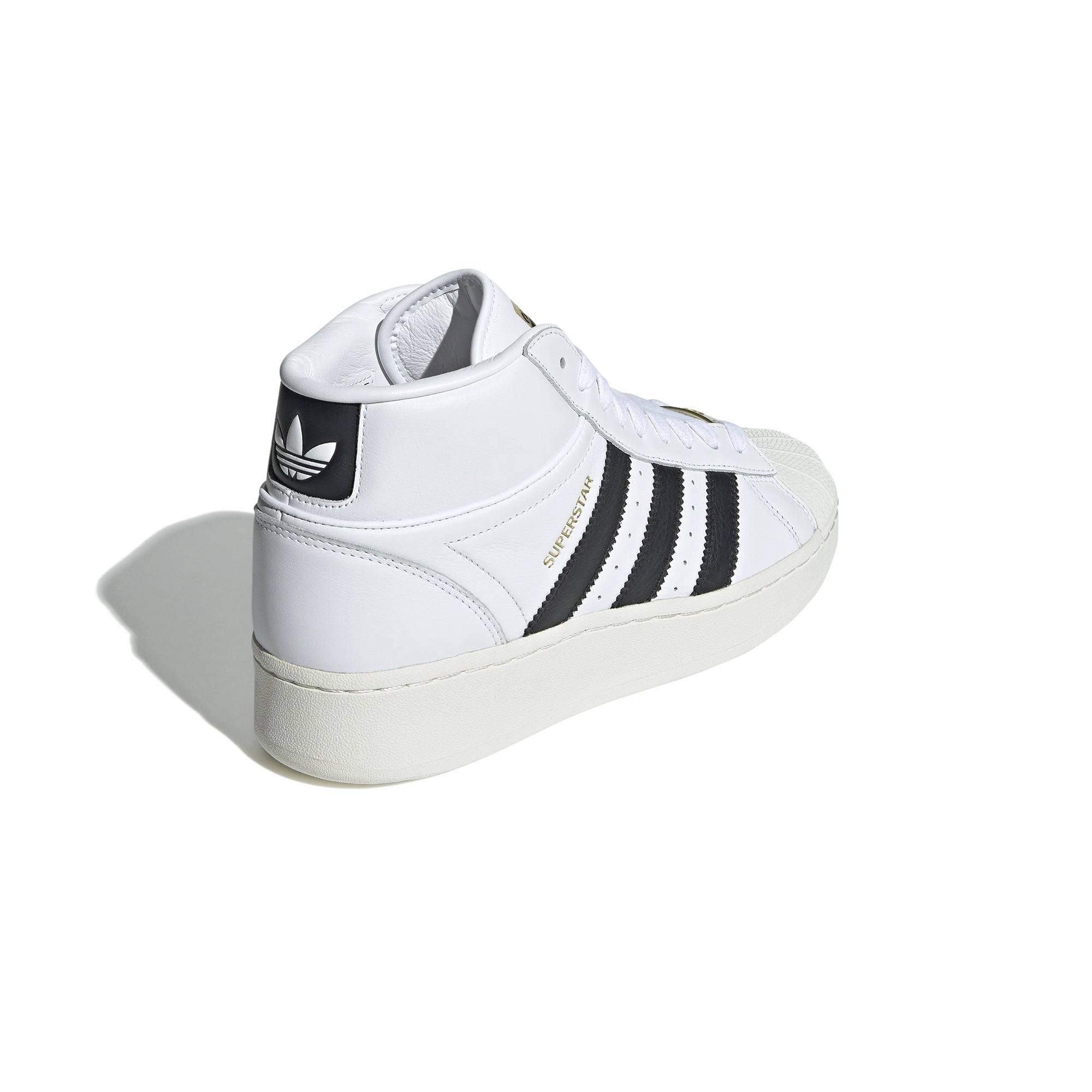 running with a durable outsole soft - sole shoes Adidas Superstar XLG Mid Shoes