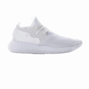 Tear Resistant Upper Fabric straight - last shoes Adidas Tubular Entrap Footwear White/Footwear White/Crystal White  BA7099 Women's