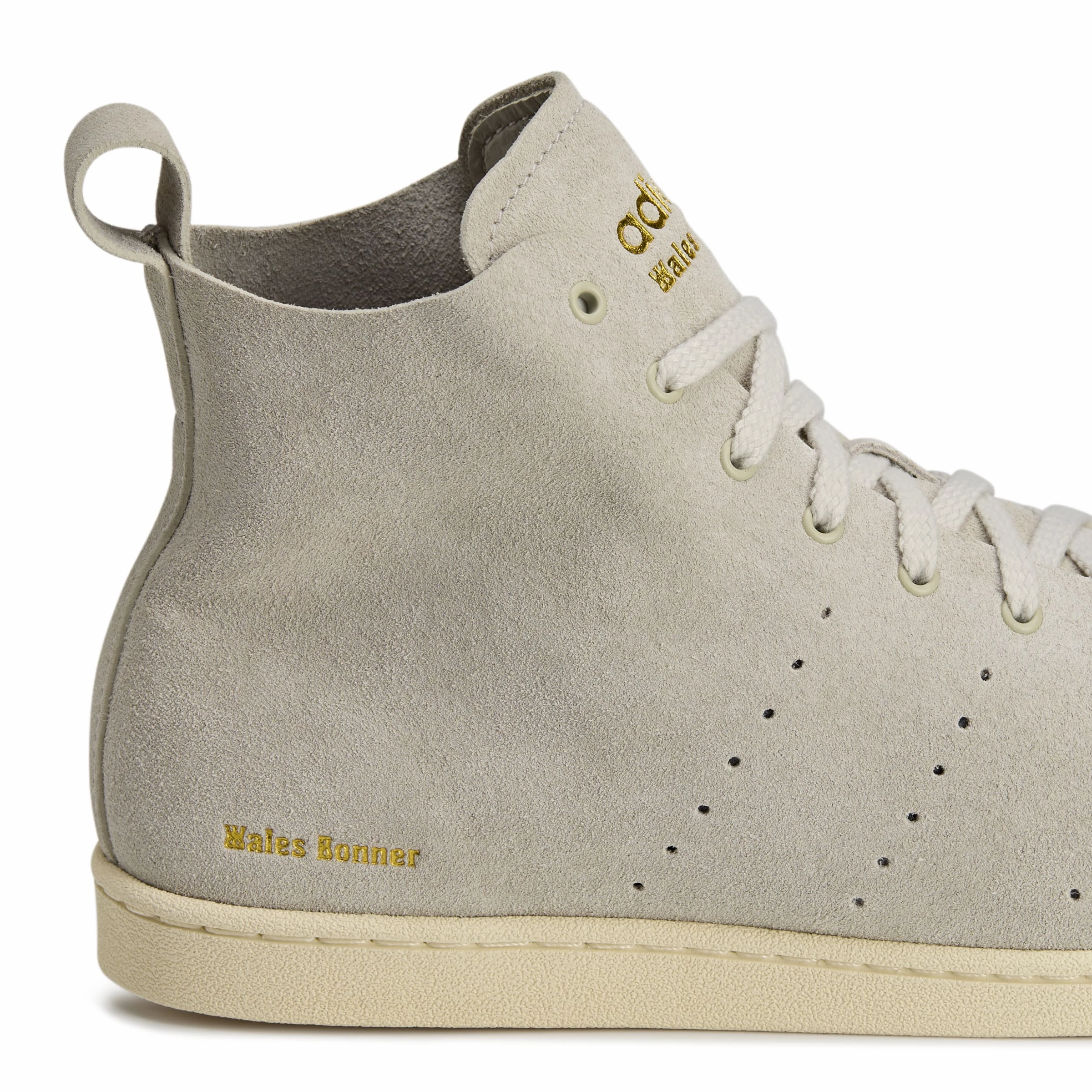 Rolling Motion Engine Light - weight sole Adidas x Wales Bonner Superstar High Shoes