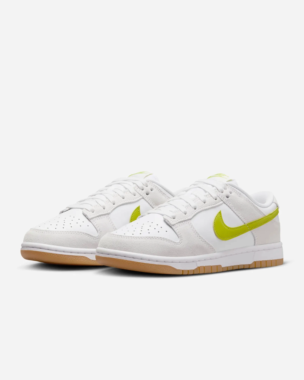 Nike Dunk Low HJ7335-133 Sneakers Women's White Cactus Lifestyle Shoes PSS214 (White,6.5) Sock Like Collar Lightweight Structure