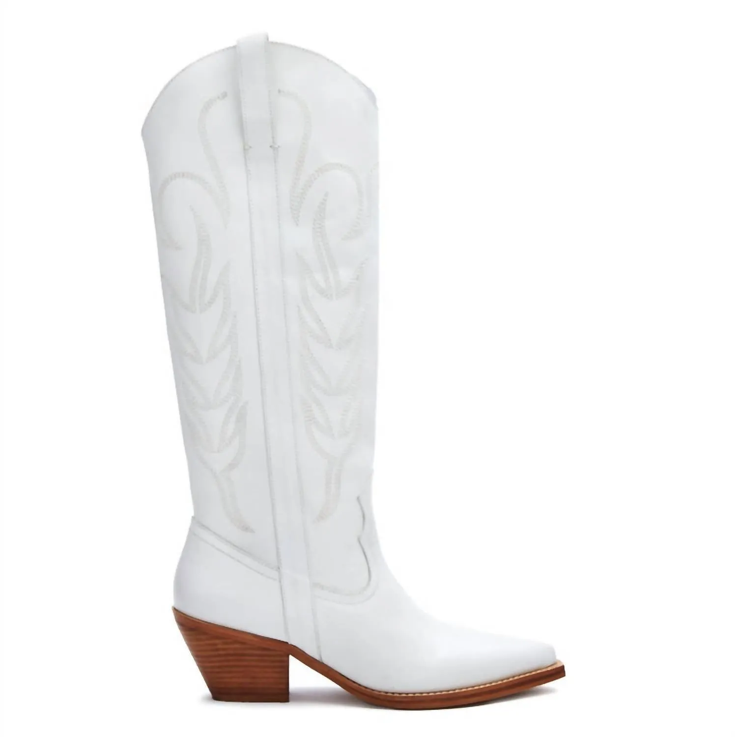 Comfortable Wear Agency Western Boot In White