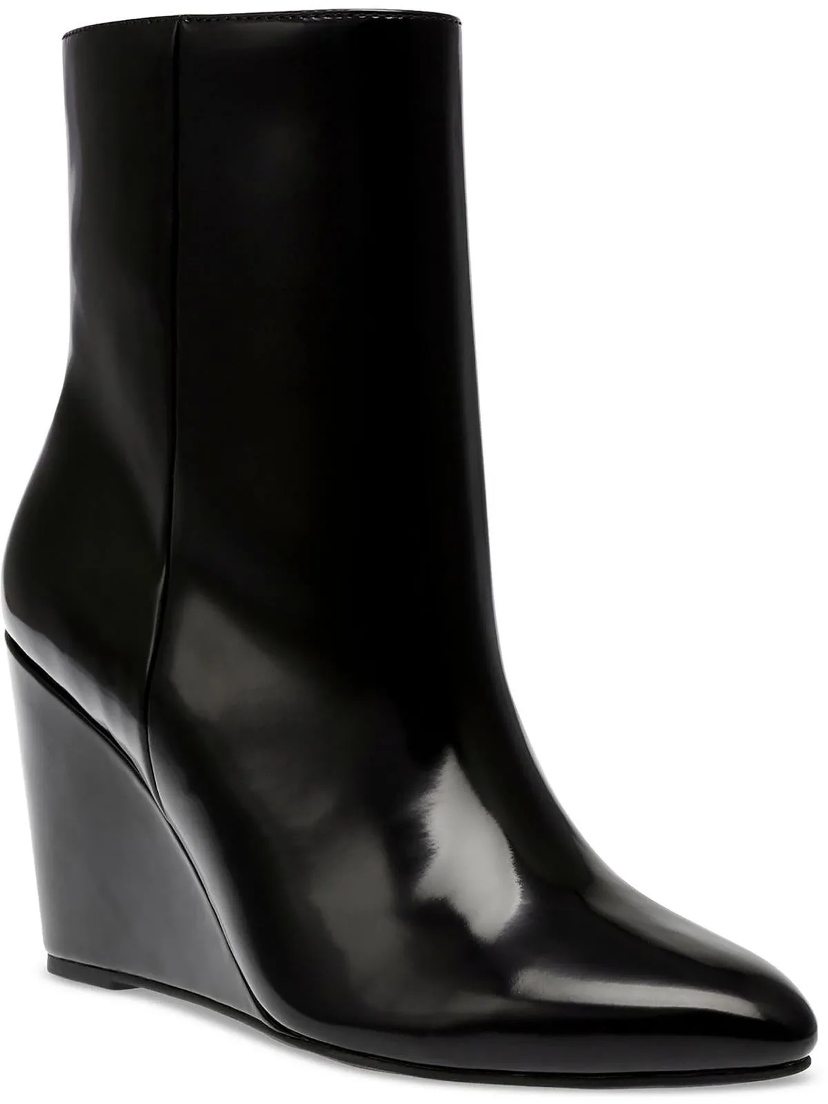 Pascal Womens Patent Booties Seamless Comfort Comfort Seeker