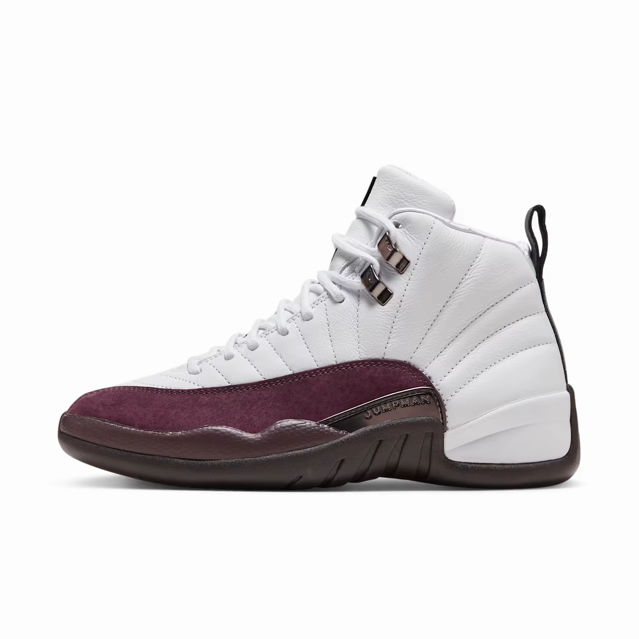 track running gear Transverse Arch Bridge Air Jordan 12 x A Ma Mani?re DV6989-100 Women's 6 White Basketball Shoes HAM228