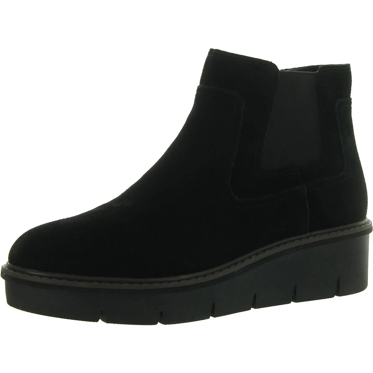 Outdoor Mission Anti Odor Urban Commute Airabell Style Womens Suede Padded Insole Booties