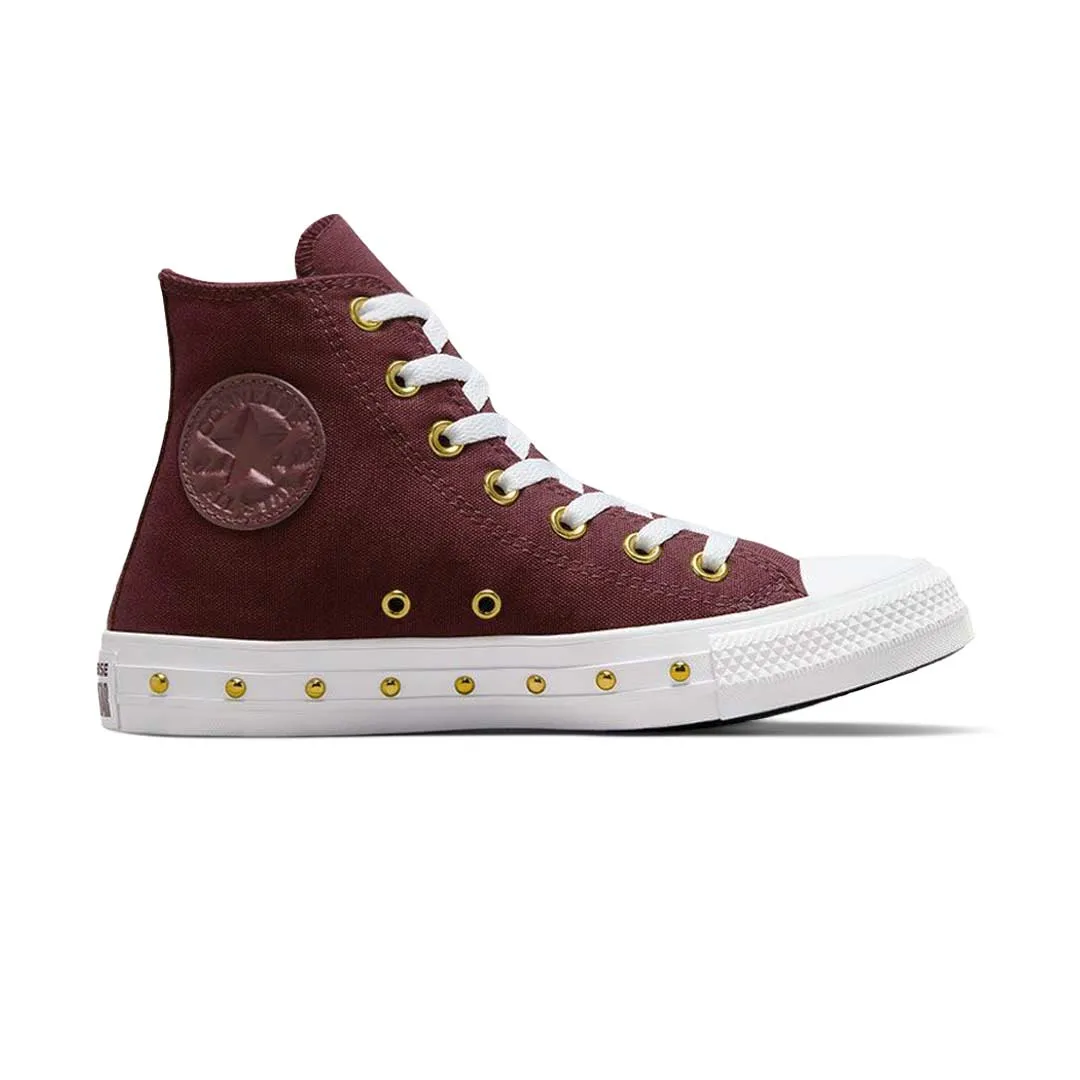 Converse - Women's Chuck Taylor All Star Studded High Top Shoes (A07906C) Swift Step Comfortable Style