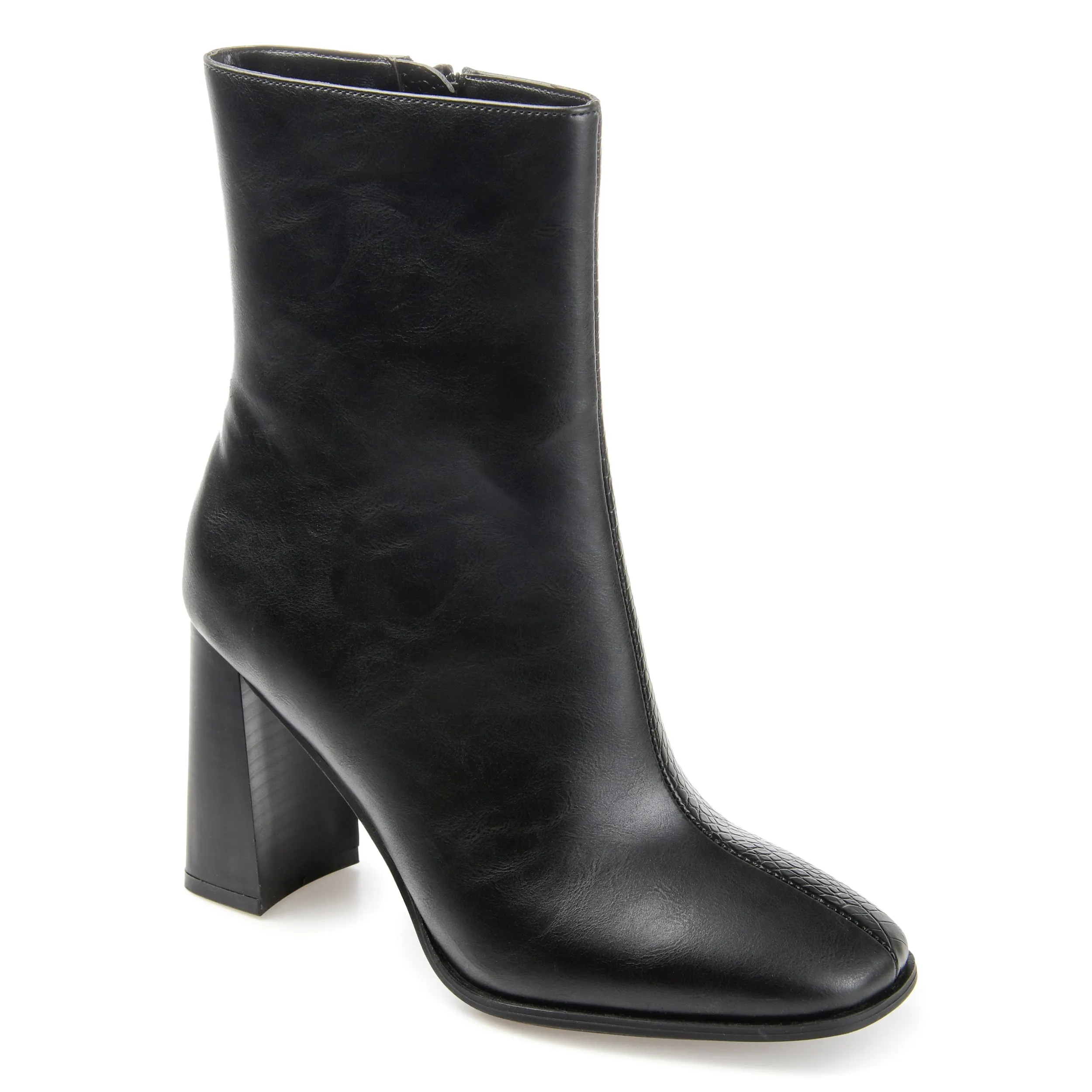 Journee Collection Women's Tru Comfort Foam January Bootie Trendy Style Protective Finish Winter Walker