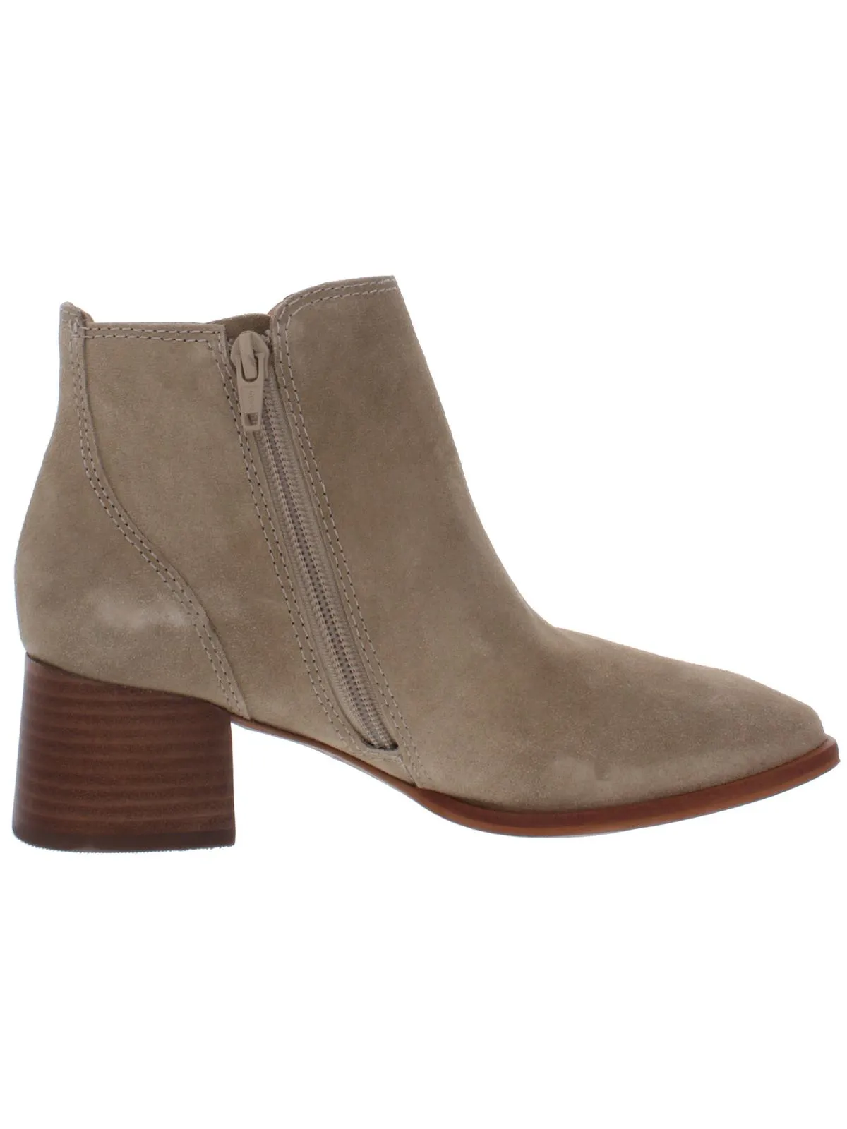 Lilye Womens Booties Block Heel Ankle Boots Buckle Shine Open Toe