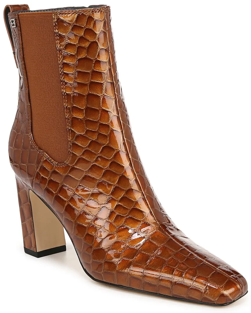 Franco Sarto Flexa Bliss Leather-Trim Bootie Western Ride