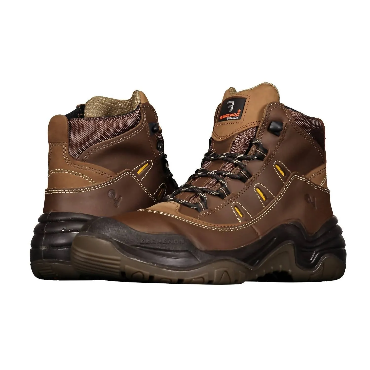 All Fit Men??S Steel Toe Work Boots 6?? In Sierra