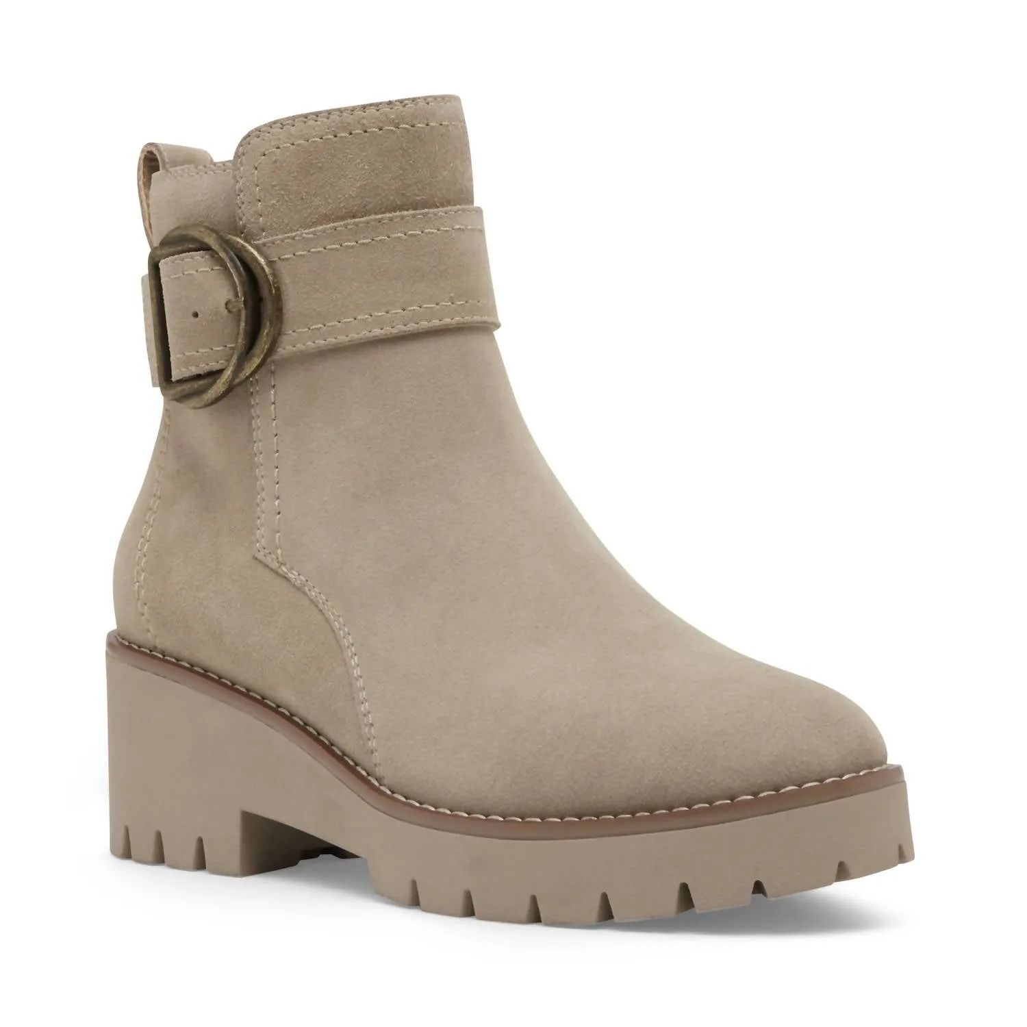 Water Guard Women's Dagger Waterproof Boot In Sand Suede