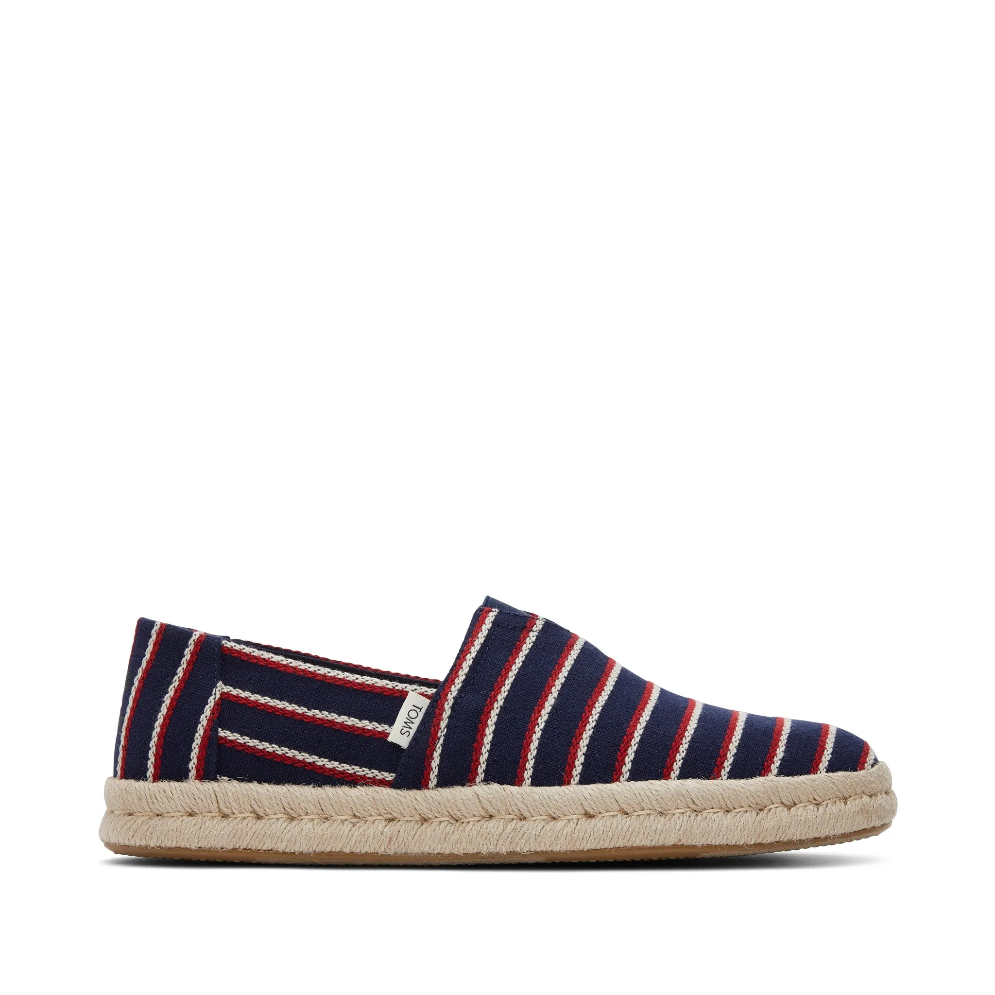 Slip On Footwear Outdoor Style Alpargata Navy Woven Stripes Rope 2.0 Espadrille