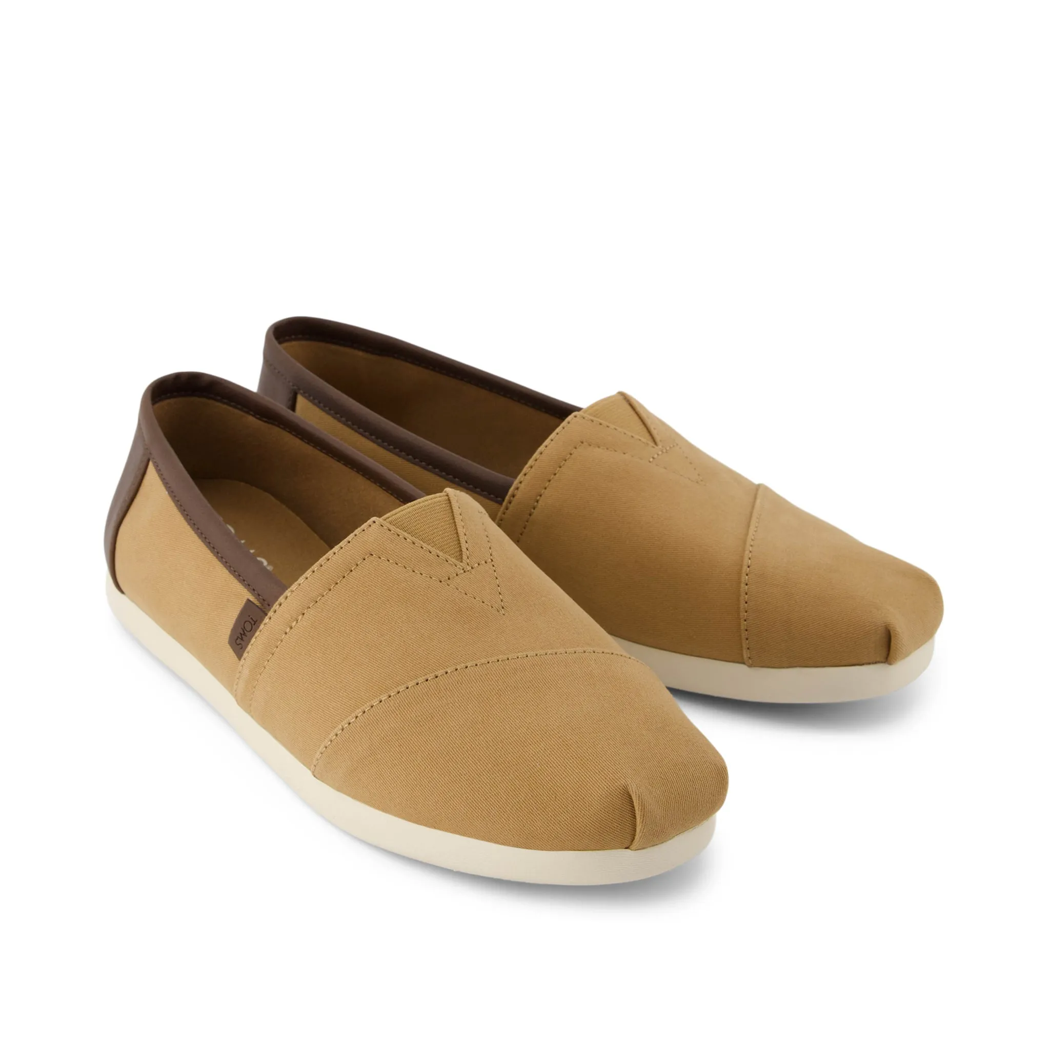 Snug fit Alpargata Tan Twill Synthetic Trim