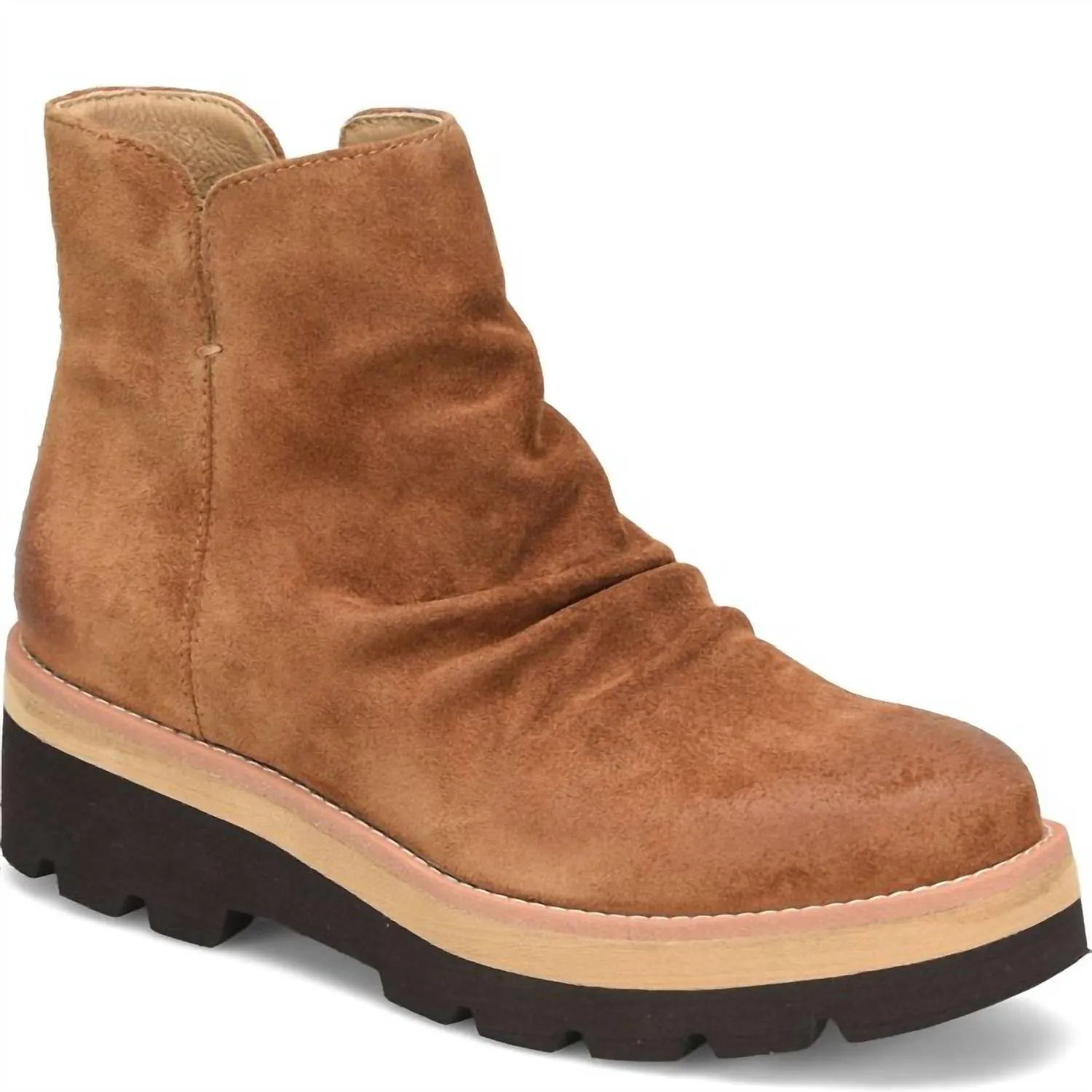 Women's Pecola Boots In Brandy Mud Resistant Urban Commute