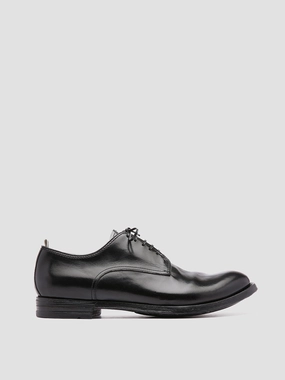 Even Shade ANATOMIA 012 - Black Leather Derby Shoes