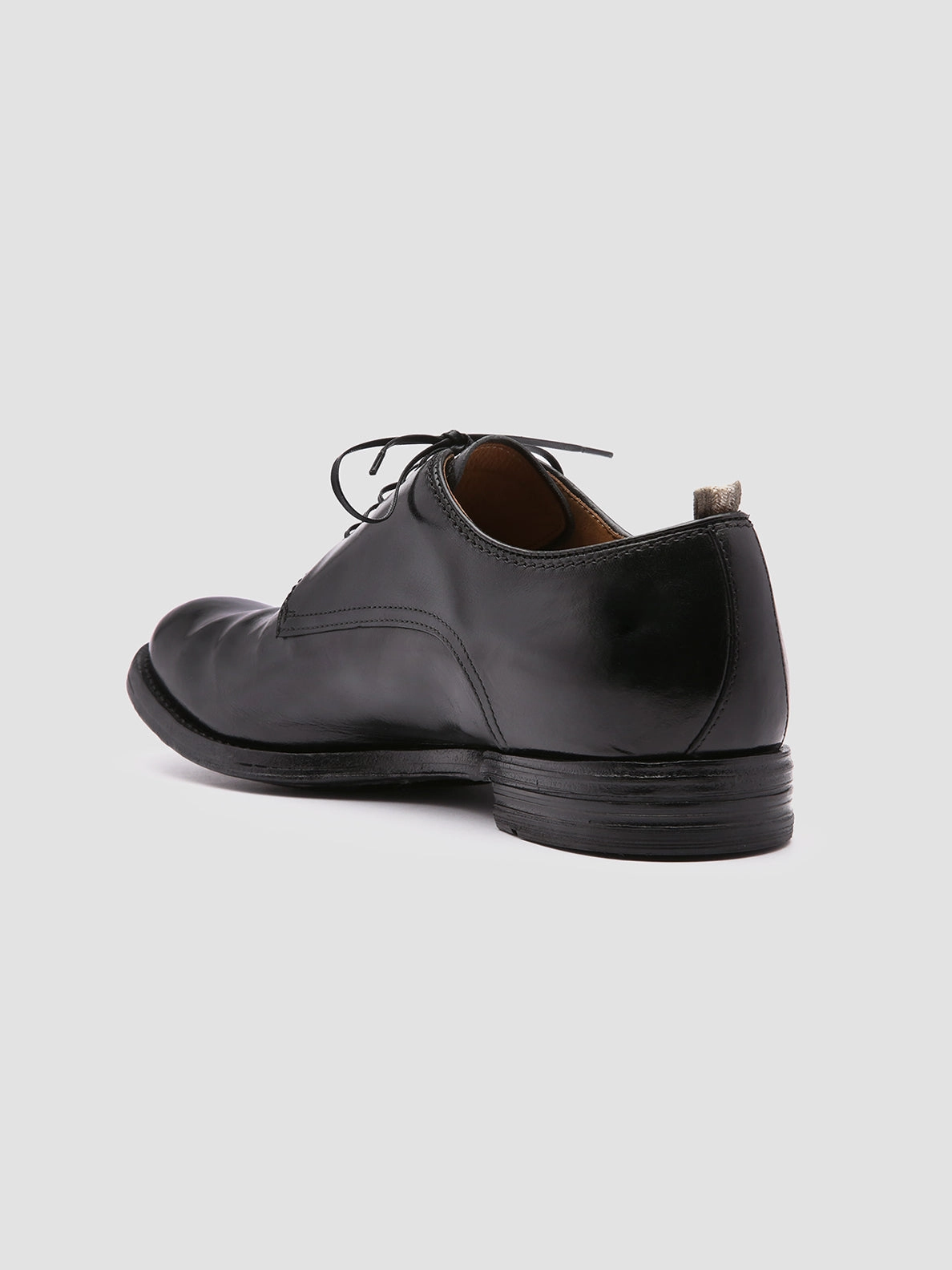 Fast Fit ANATOMIA 012 - Black Leather Derby Shoes