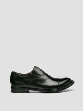 Euro Edge ANATOMIA 015 - Black Leather Oxford Shoes