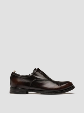 ANATOMIA 015 - Brown Leather Oxford Shoes Breathable Lining