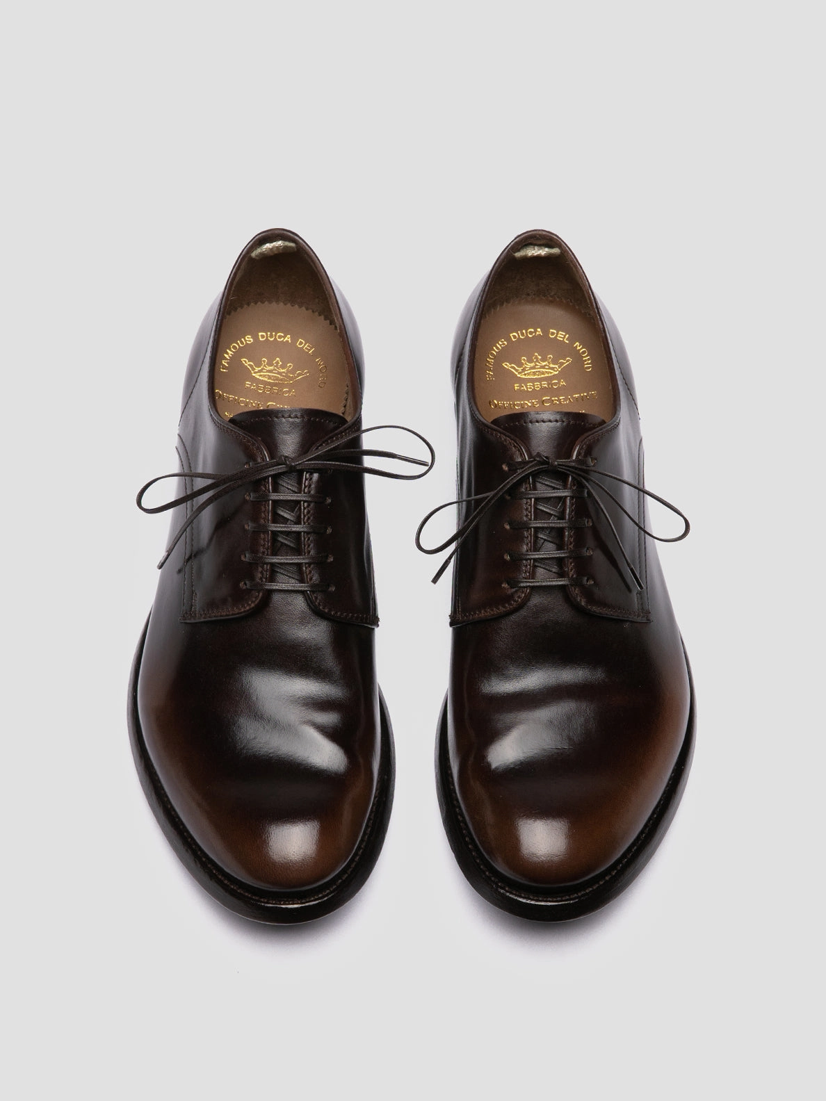 Street Chic ANATOMIA 060 - Dark Brown Leather Derby Shoes