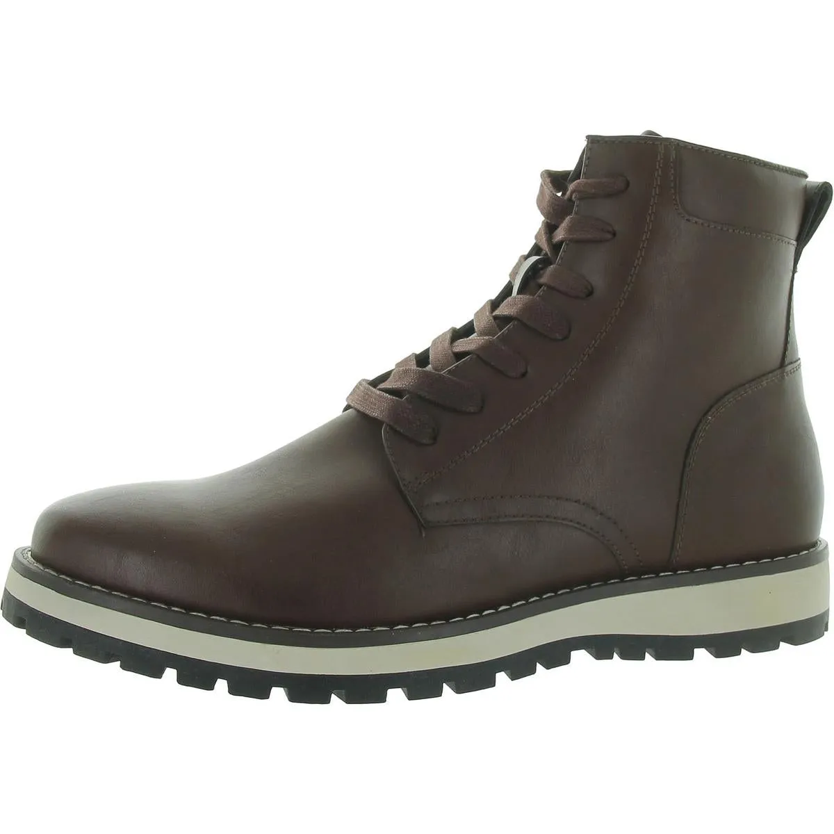 hiking adventure Andres Womens Faux Leather Ankle Chukka Boots