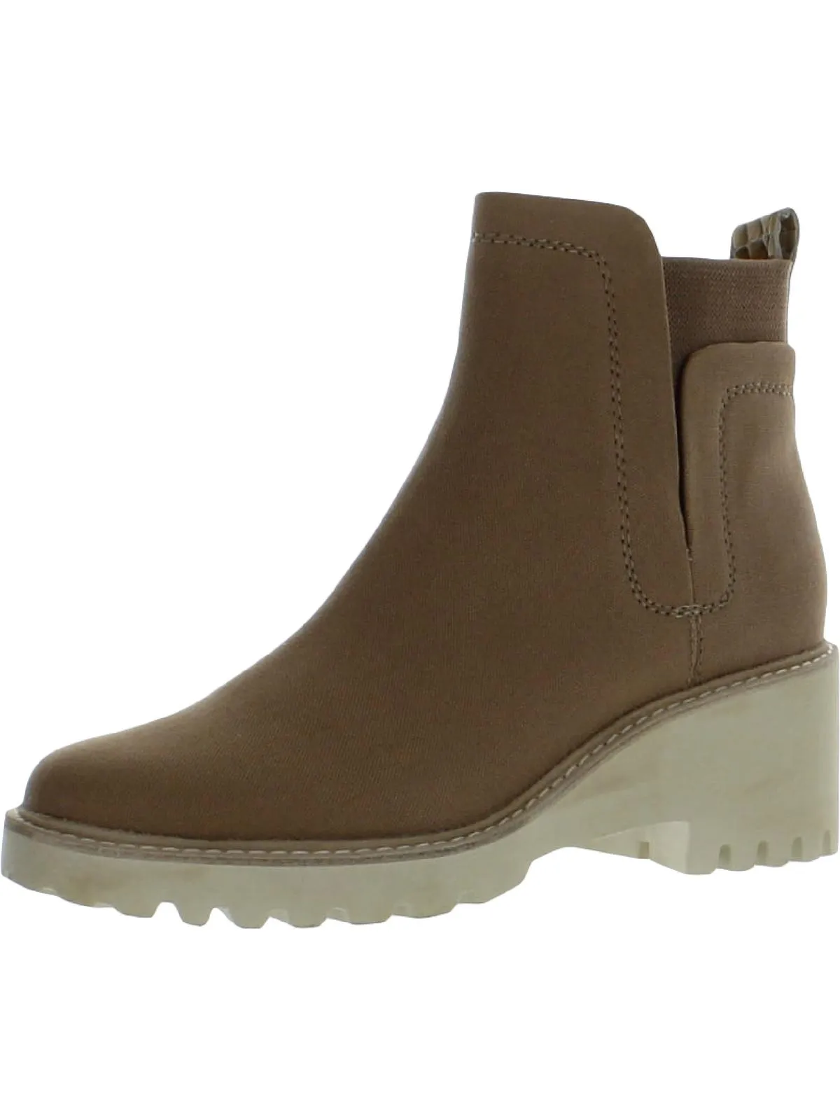 Comfortable Design Huey Womens Lugged Sole Lug Sole Ankle Boots