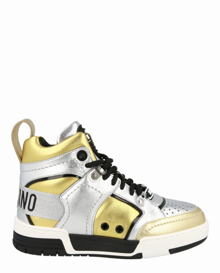 low - profile sole Streetball Asymmetrical High-Top Sneakers