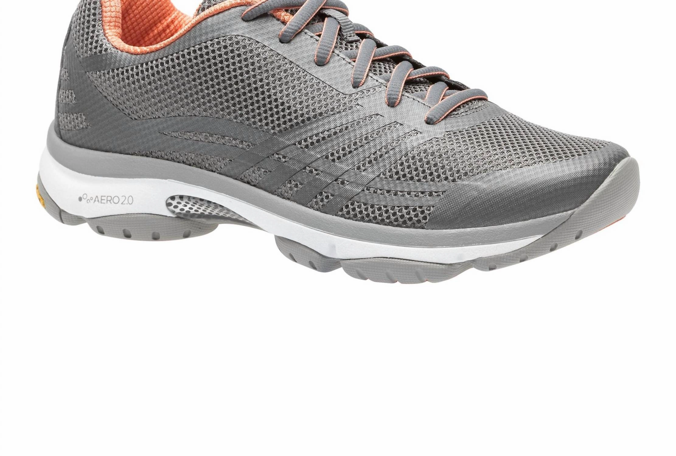 Women's Abeo Diamond Running Shoes - Medium Width In Dark Grey,coral Zero Break In