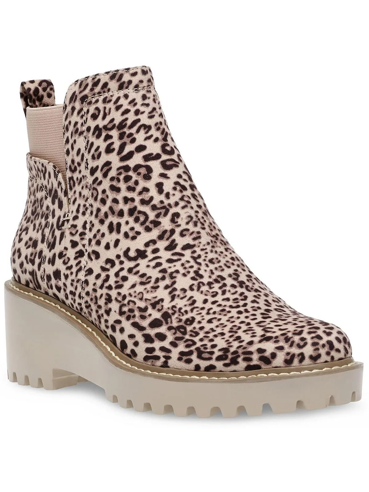 Rielle Womens Stretch Ankle Ankle Boots Modern Lines