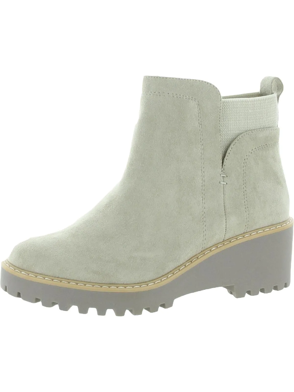 Rielle Womens Stretch Ankle Ankle Boots mesh material