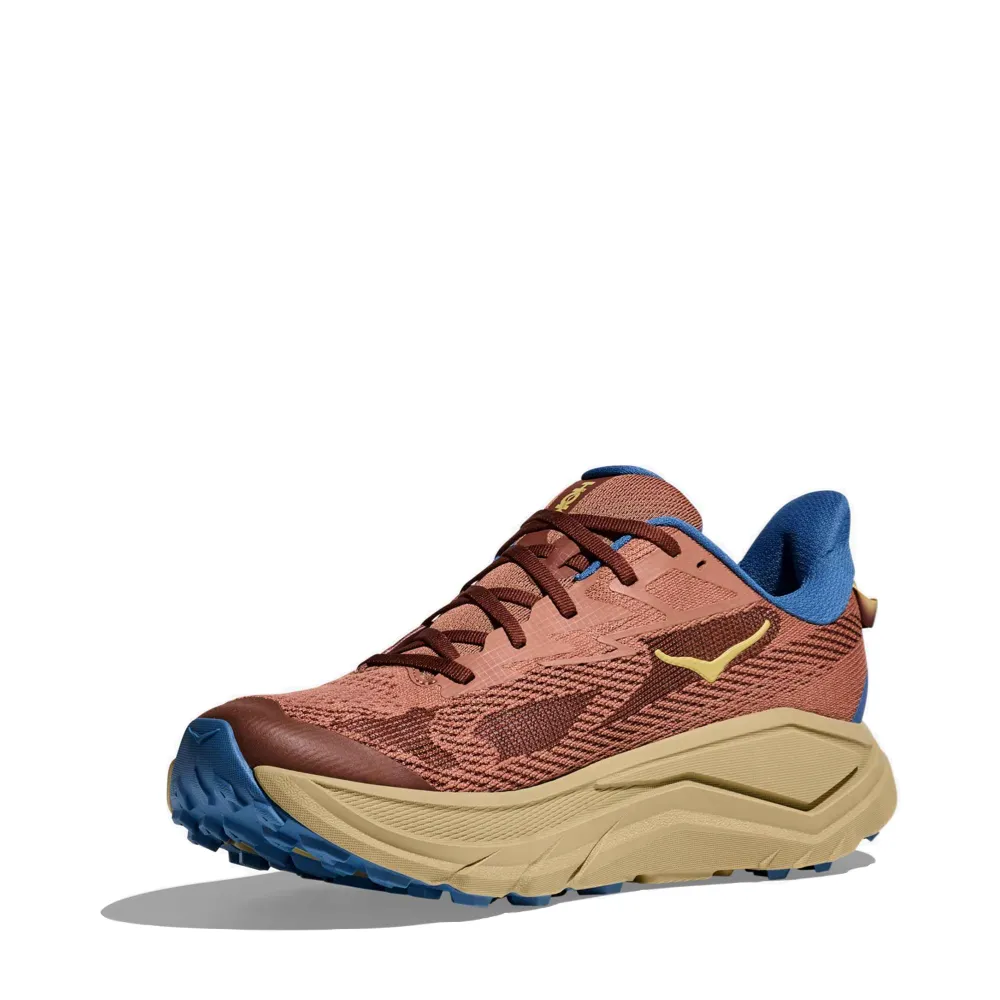 Chill Step Responsive bounce Hoka Men's Challenger 8 Sneaker in Maple/Cardamom