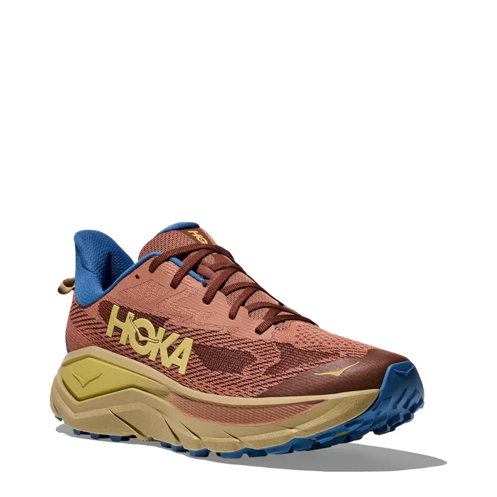 Hoka Men's Challenger 8 Sneaker in Maple/Cardamom Waterproof Design
