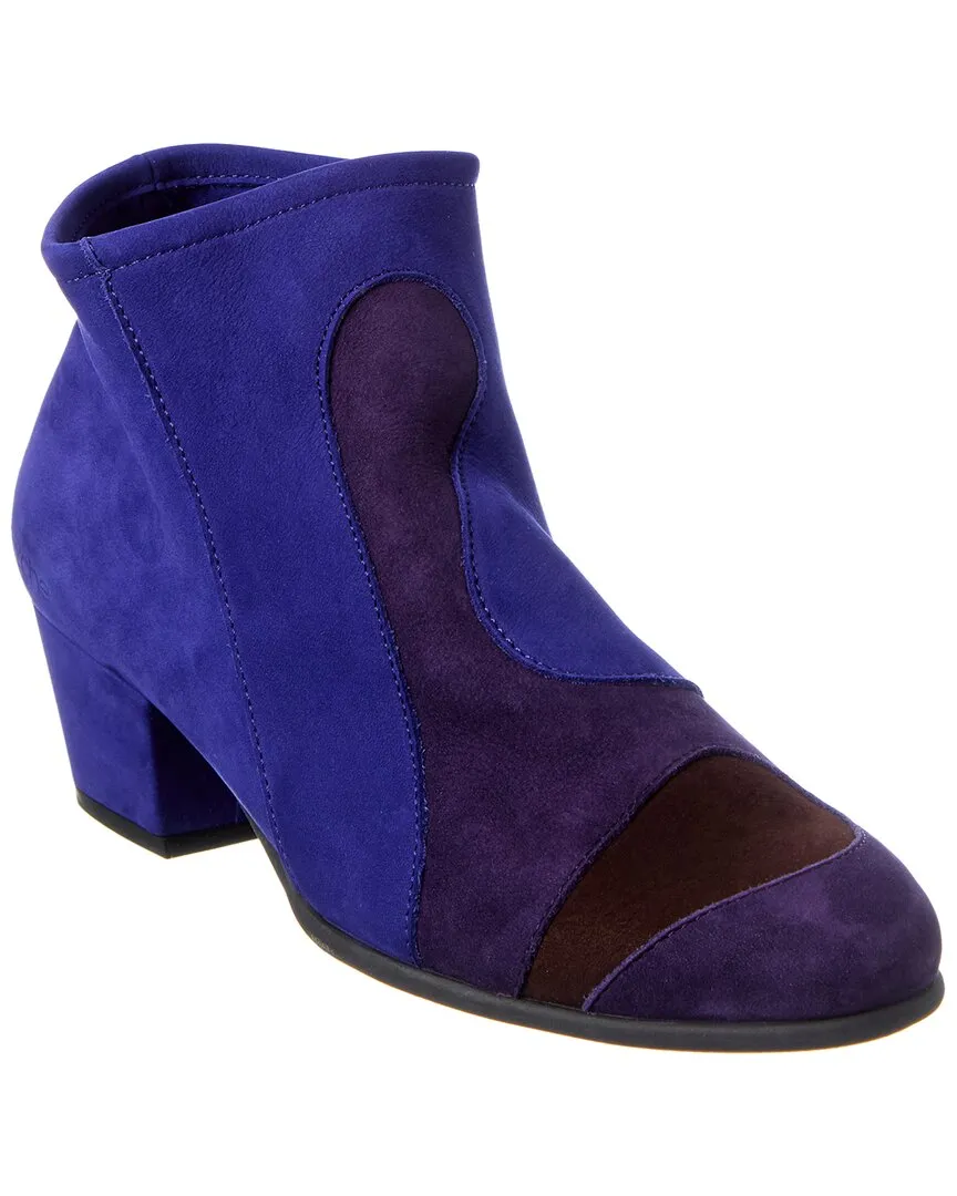 Arche Malray Suede Bootie Quilt Soft Low Profile Night Travel