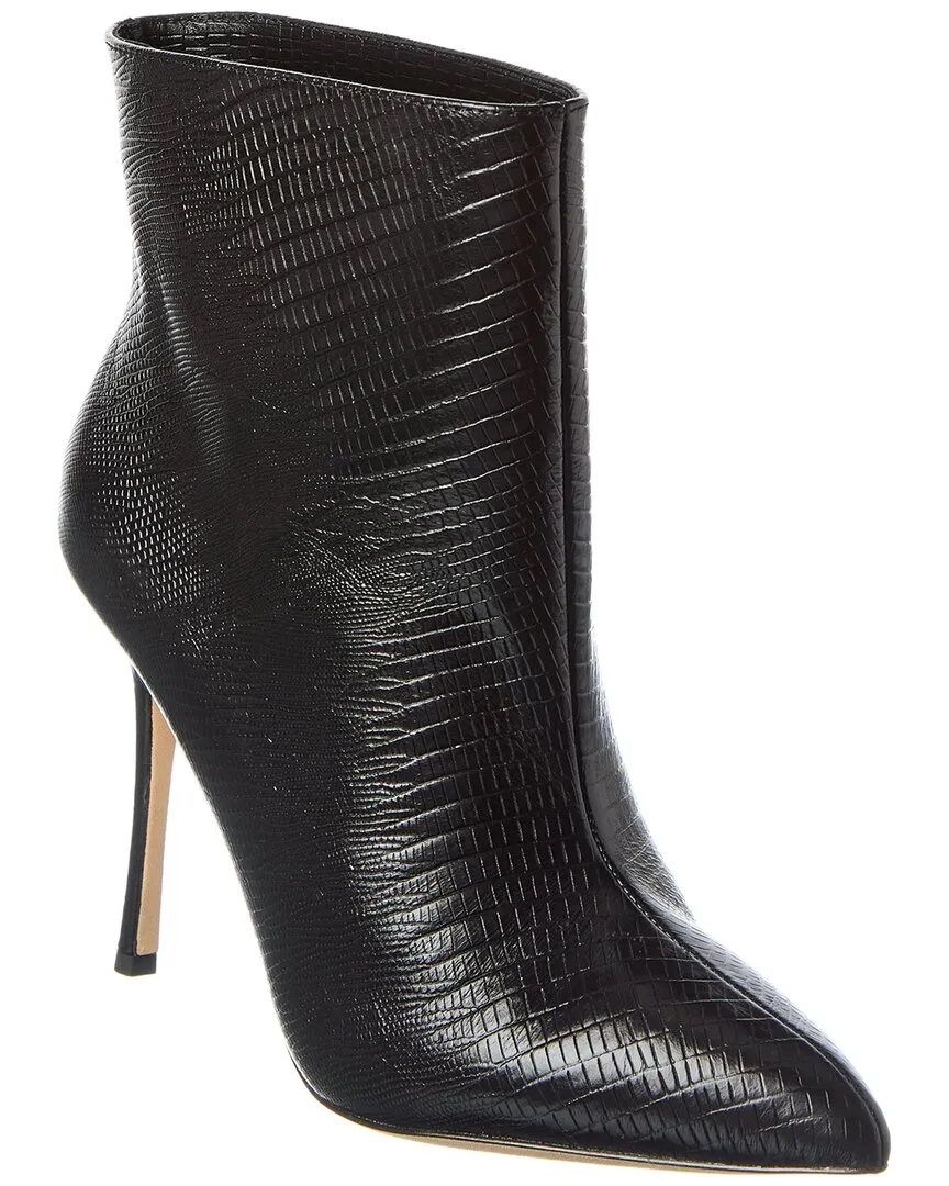 Compression Resistant Collar L'AGENCE Mariette Leather Bootie