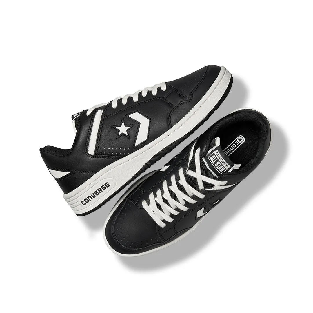Converse - Unisex Weapon Leather Low Top Shoes (A12336C) Quick Change Playground Ready