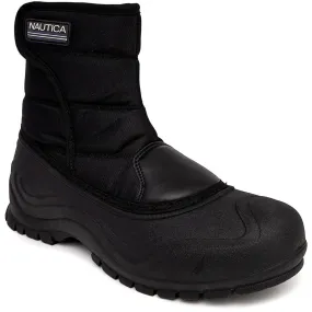 Cushioned Step Active Nomad Hydrophobic Upper TYEE Mens Laceless Manmade Winter & Snow Boots