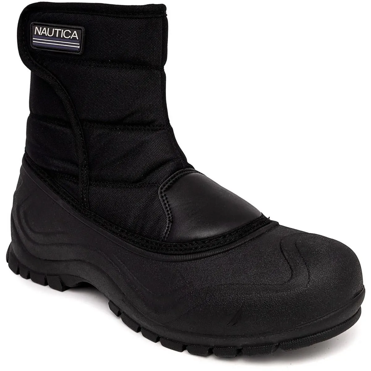 Cushioned Step Active Nomad Hydrophobic Upper TYEE Mens Laceless Manmade Winter & Snow Boots