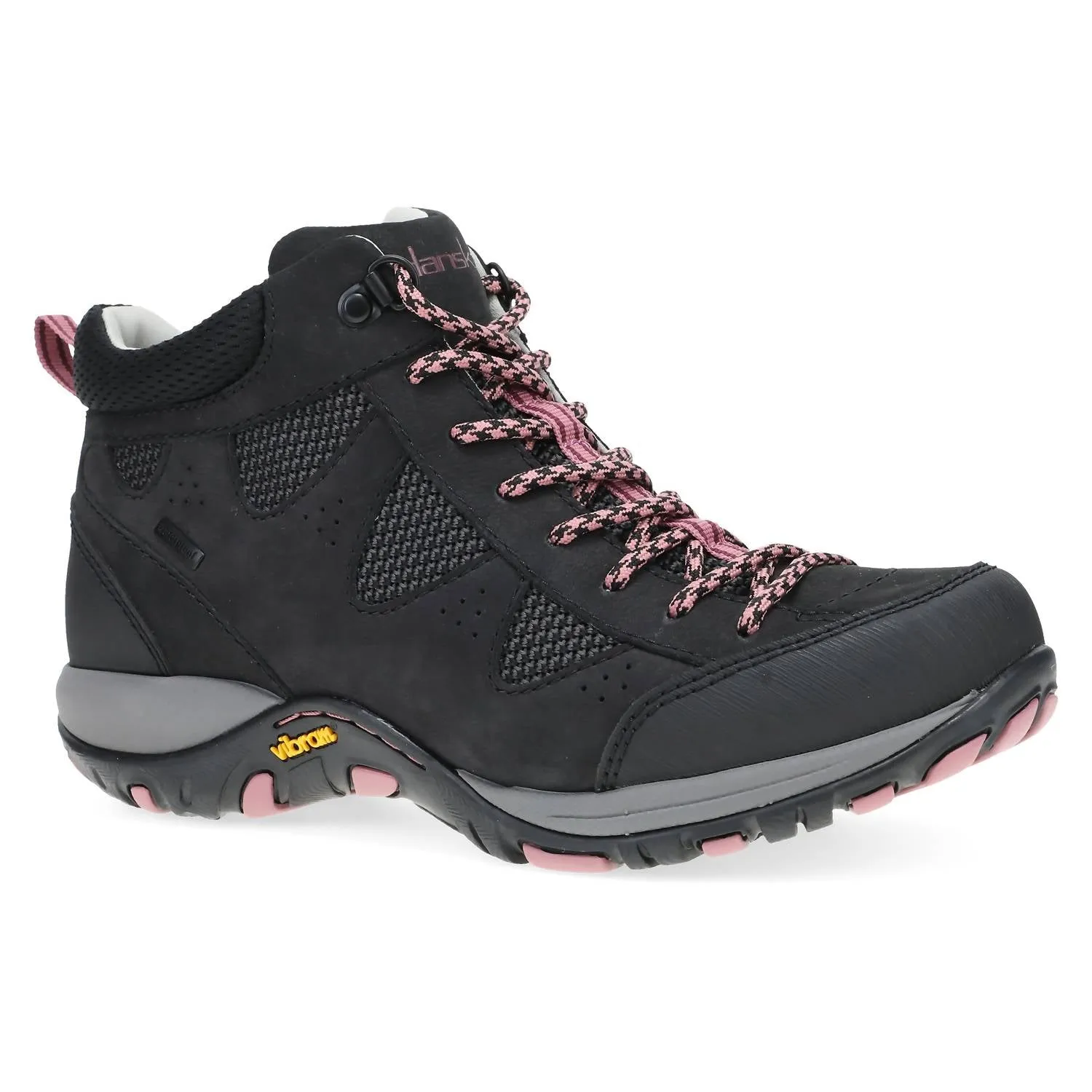 Women's Perrin Hiking Boots In Black Milled Low Profile Outdoor Explorer