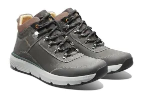 Samuel Hubbard Camino Hiker M2169-028 Men's US 11.5 Gray Hiking Shoes KHD1752 Fur Trim