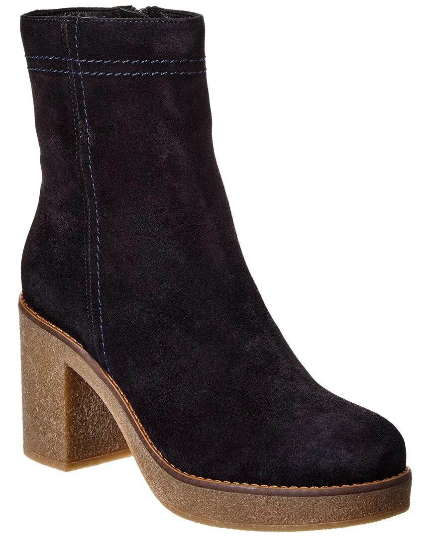 Milan Shine Aquatalia Chara Weatherproof Suede Boot