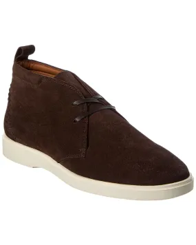 Aquatalia Florian Suede Sneaker Feather Light Cold Climate