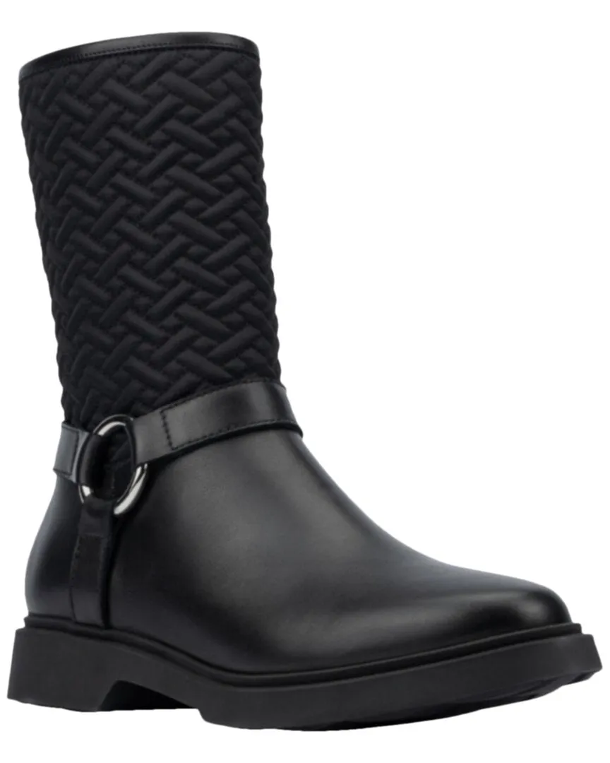 Aquatalia Helda Weatherproof Leather Boot Utility Style